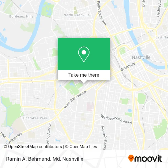 Ramin A. Behmand, Md map