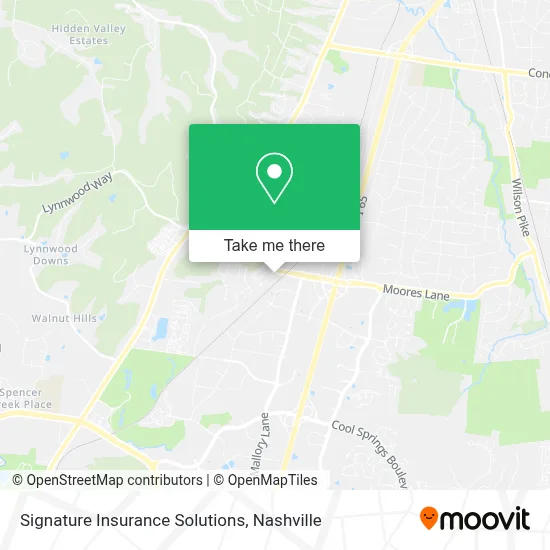 Signature Insurance Solutions map