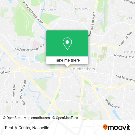 Rent-A-Center map