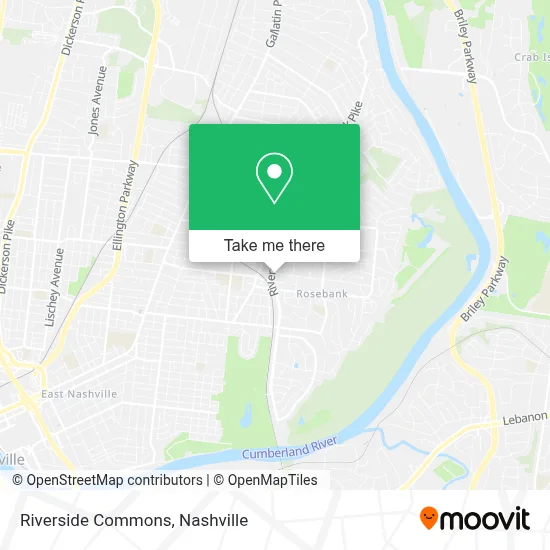 Riverside Commons map