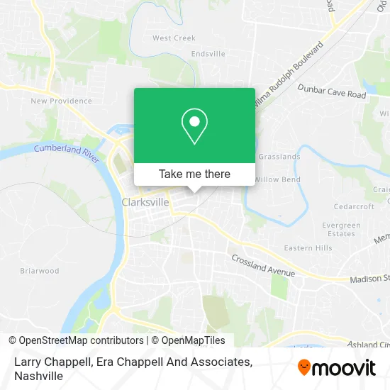 Larry Chappell, Era Chappell And Associates map