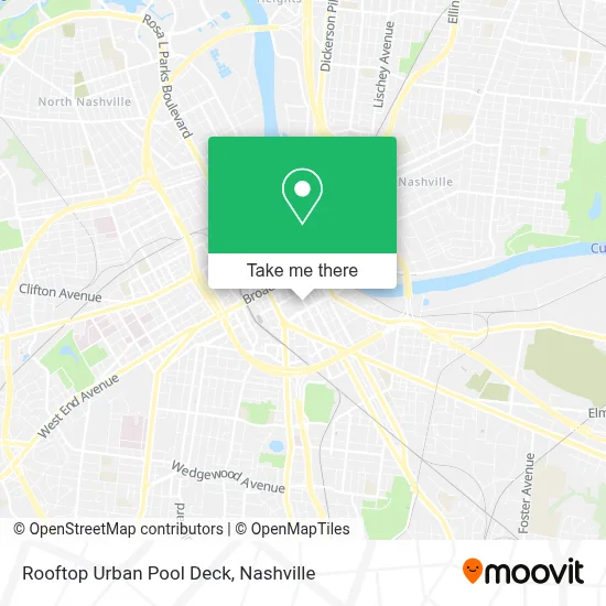 Rooftop Urban Pool Deck map