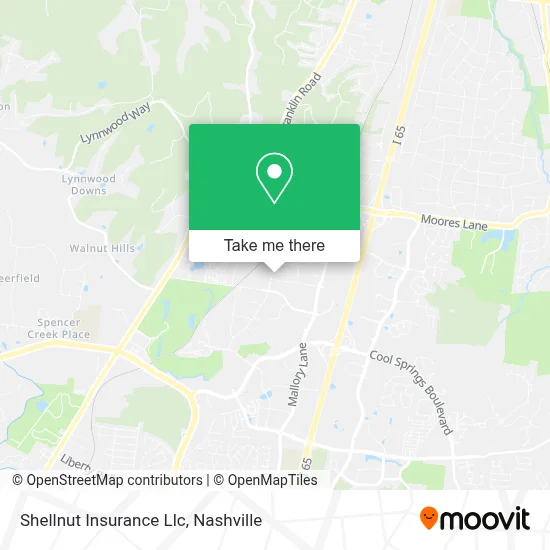 Shellnut Insurance Llc map