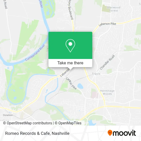 Romeo Records & Cafe map