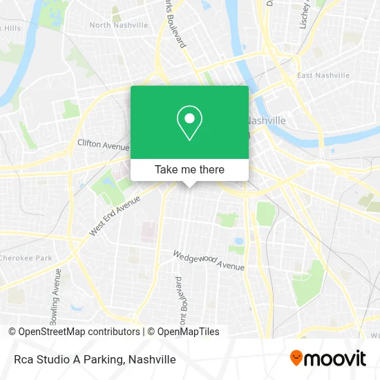 Rca Studio A Parking map