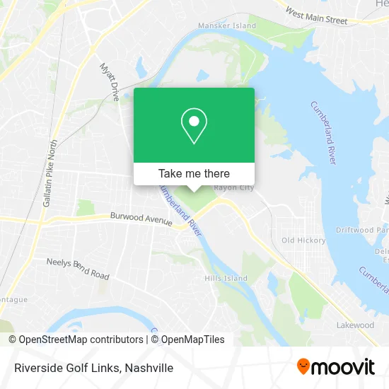 Riverside Golf Links map