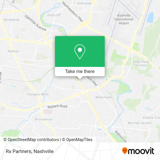 Rx Partners map