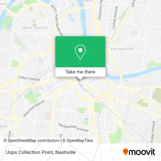 Usps Collection Point map