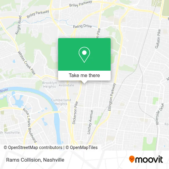 Rams Collision map