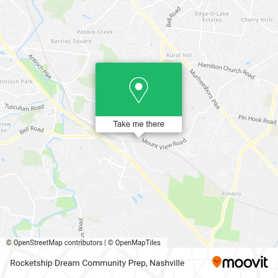 Rocketship Dream Community Prep map