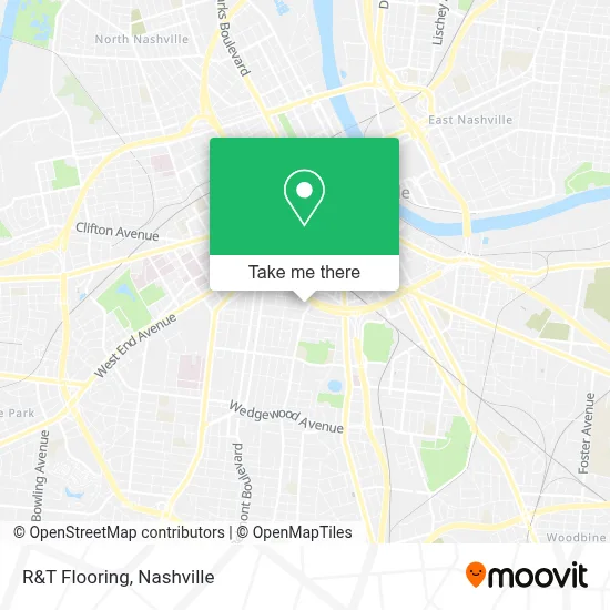 R&T Flooring map