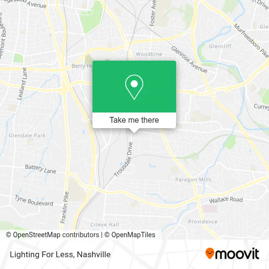 Lighting For Less map