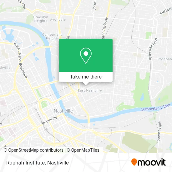 Raphah Institute map