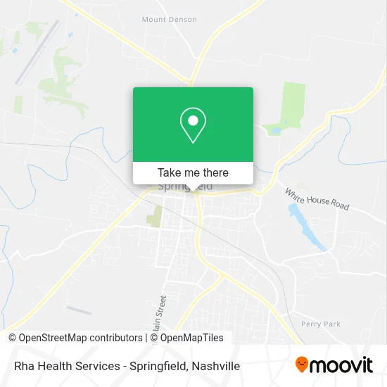 Rha Health Services - Springfield map