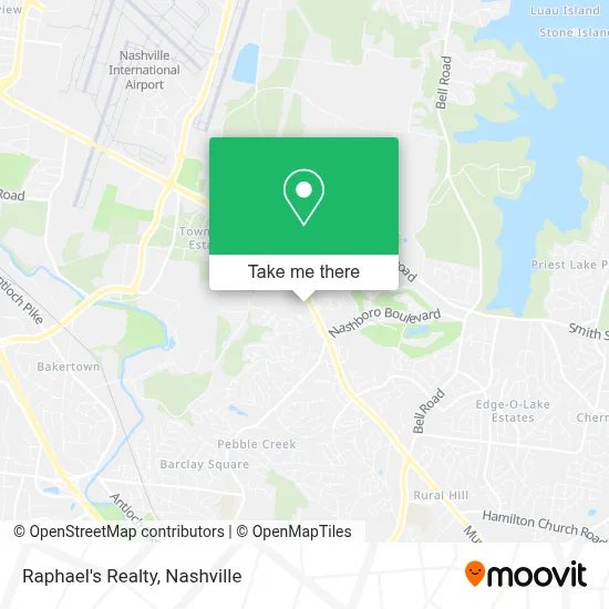 Raphael's Realty map