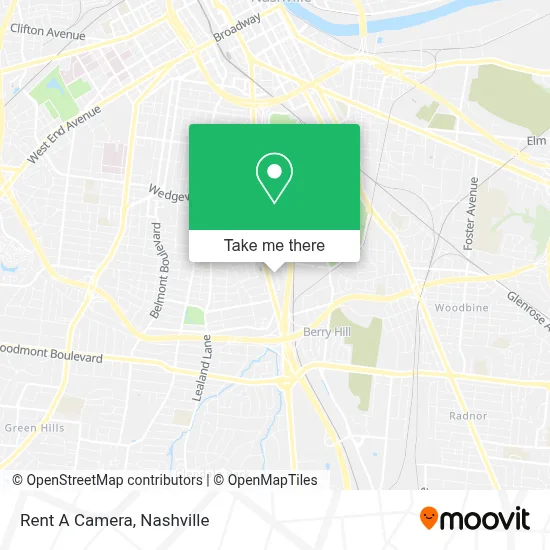 Rent A Camera map