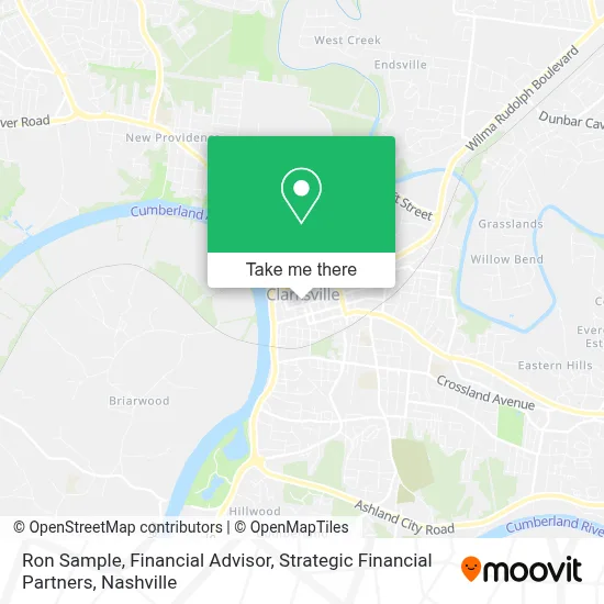 Ron Sample, Financial Advisor, Strategic Financial Partners map