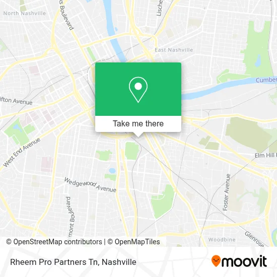 Rheem Pro Partners Tn map