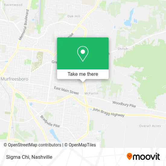 Sigma Chi map