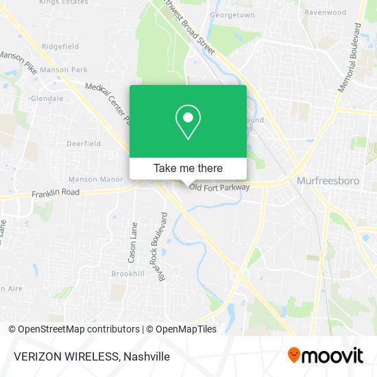 VERIZON WIRELESS map