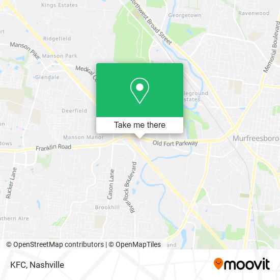 KFC map