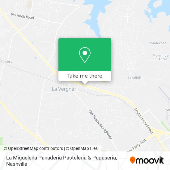 La Migueleña Panaderia Pasteleria & Pupuseria map