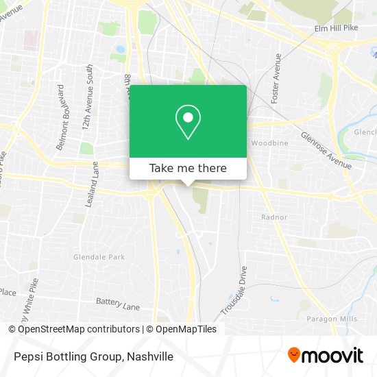 Mapa de Pepsi Bottling Group