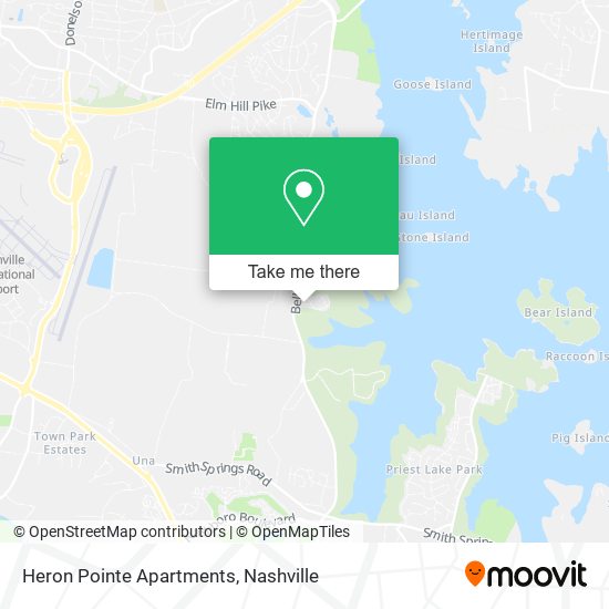 Heron Pointe Apartments map