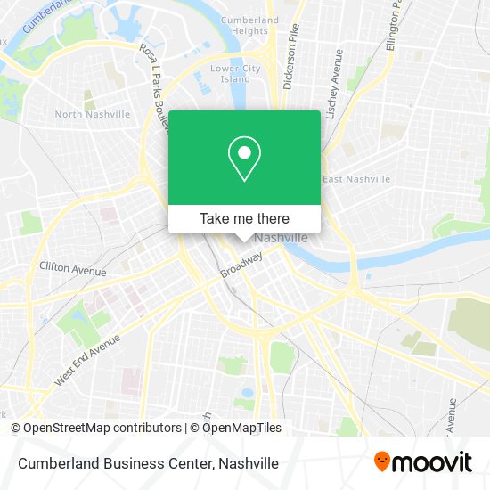 Cumberland Business Center map