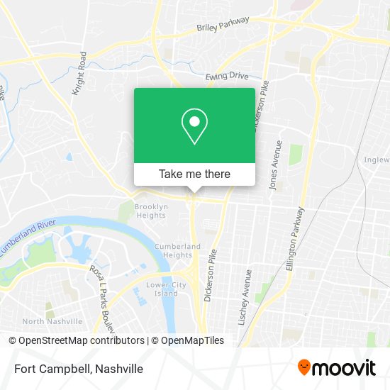 Fort Campbell map