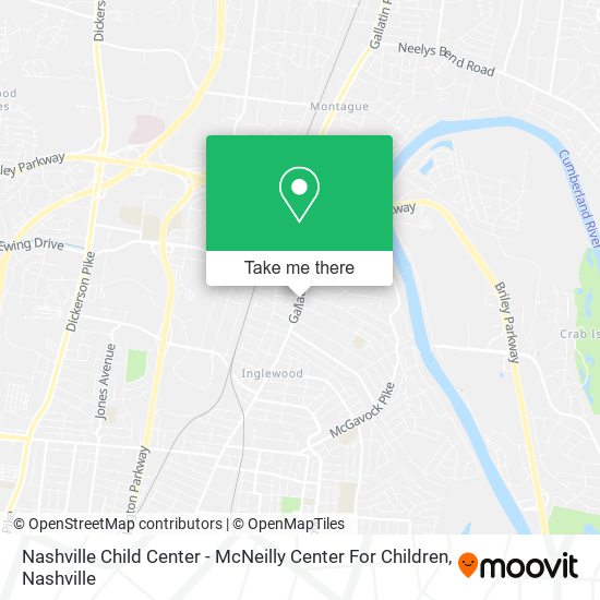 Nashville Child Center - McNeilly Center For Children map