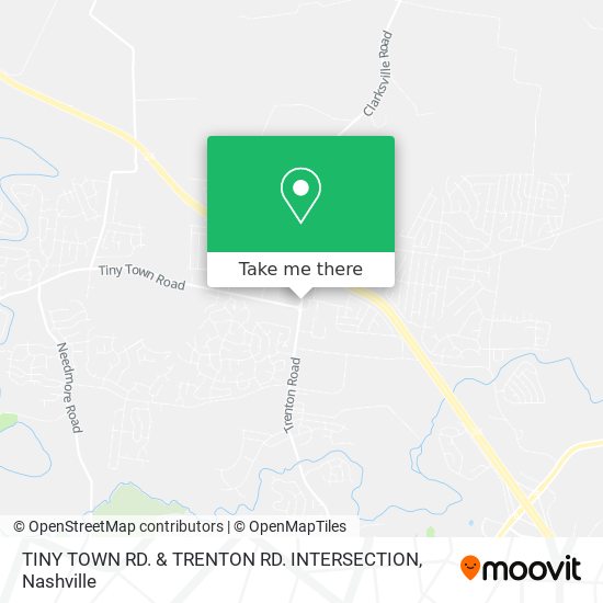 Mapa de TINY TOWN RD. & TRENTON RD. INTERSECTION