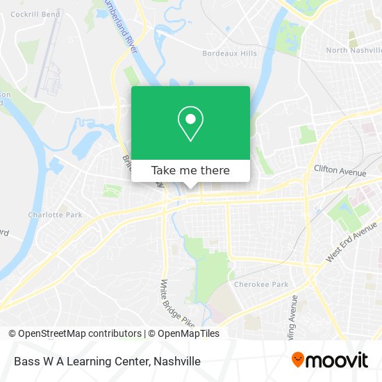 Mapa de Bass W A Learning Center