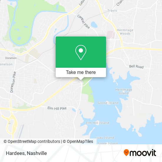 Mapa de Hardees, 701 Stewarts Ferry Pike Nashville, TN 37214