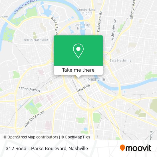 312 Rosa L Parks Boulevard map