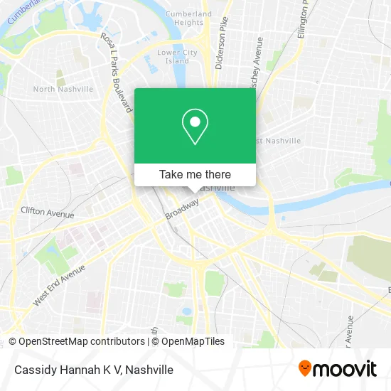 Cassidy Hannah K V map