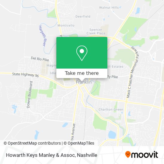 Howarth Keys Manley & Assoc map