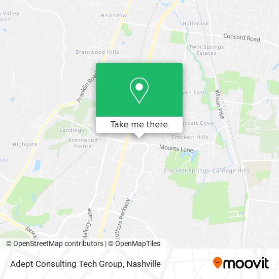 Adept Consulting Tech Group map