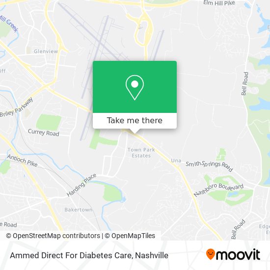 Ammed Direct For Diabetes Care map