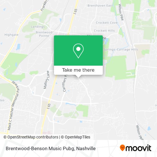 Brentwood-Benson Music Pubg map