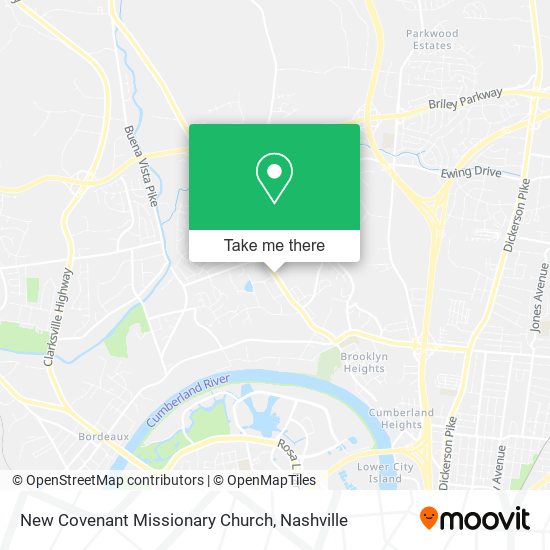 New Covenant Missionary Church map