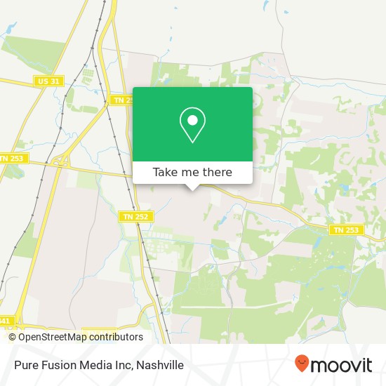 Pure Fusion Media Inc map
