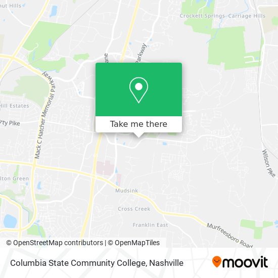 Columbia State Community College map