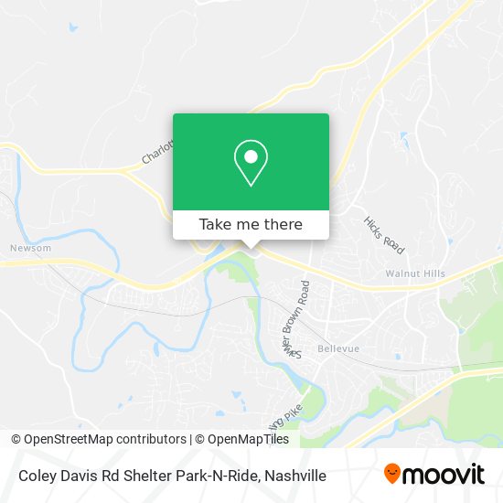 Mapa de Coley Davis Rd Shelter Park-N-Ride
