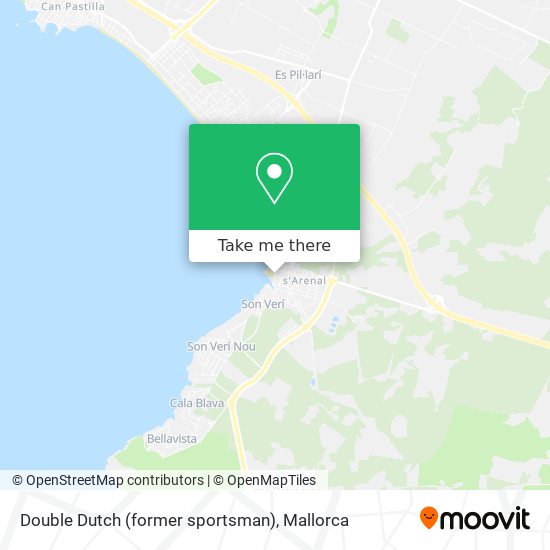 Double Dutch (former sportsman) map