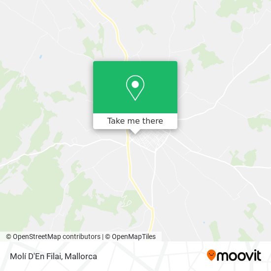 Molí D'En Filai map