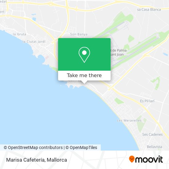 Marisa Cafetería map