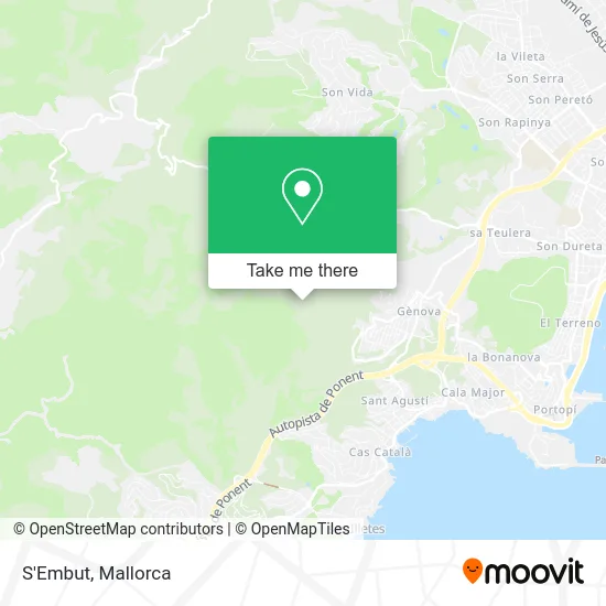 S'Embut map