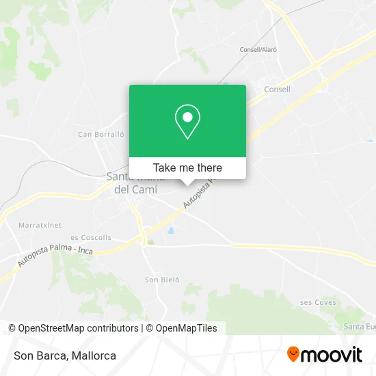 Son Barca map