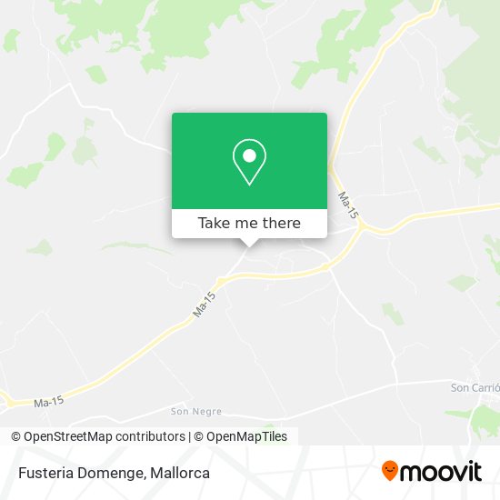 Fusteria Domenge map